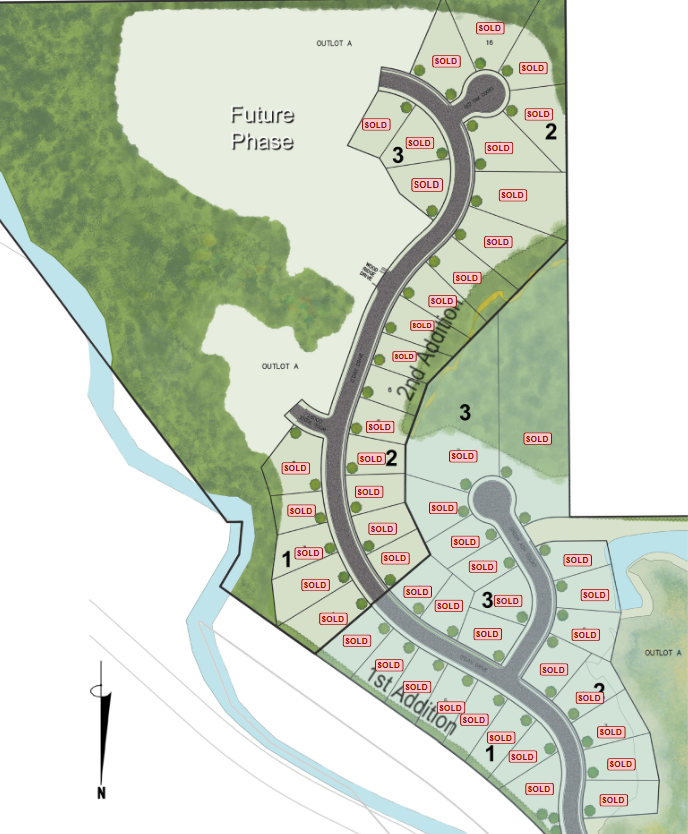 Sawmill Woods Site Map Image