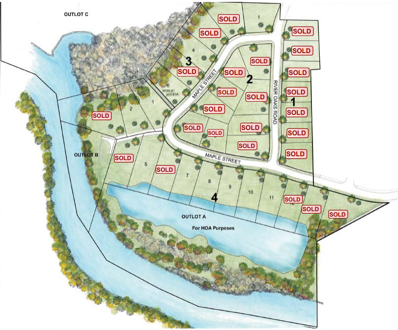 River Run Site Map Image